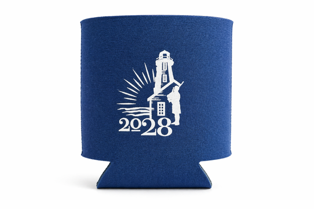 Blue Beverage Cosey