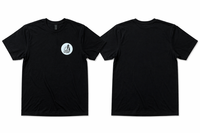 Black Reunion T-Shirt White Logo